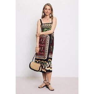 FARM Rio Coconut Tree Flow Lensing ECOVERO Euroflax Dress